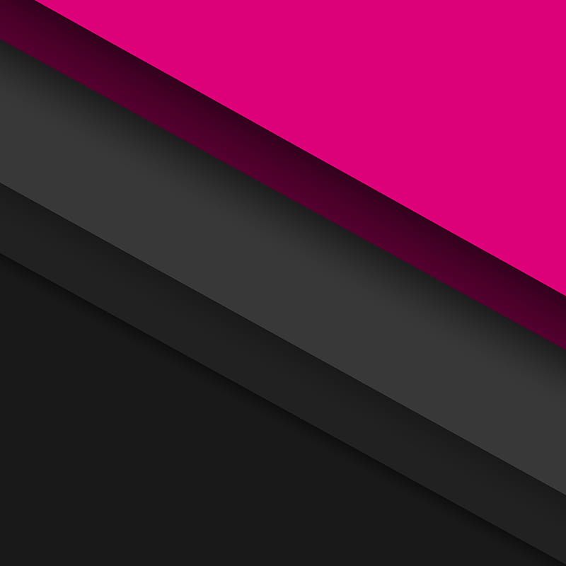 Material design 23, pattern, dark, minimal, pink, black, lines, HD phone wallpaper
