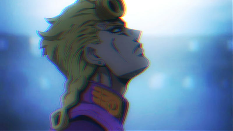 Giorno Giovanna, death, dio, glitch, golden wind, jojo, jojo kimyou na bouken, jojos bizarre adventures, naranica, HD wallpaper