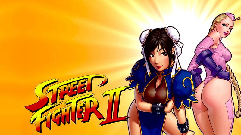 Cammy white fighting chun-li