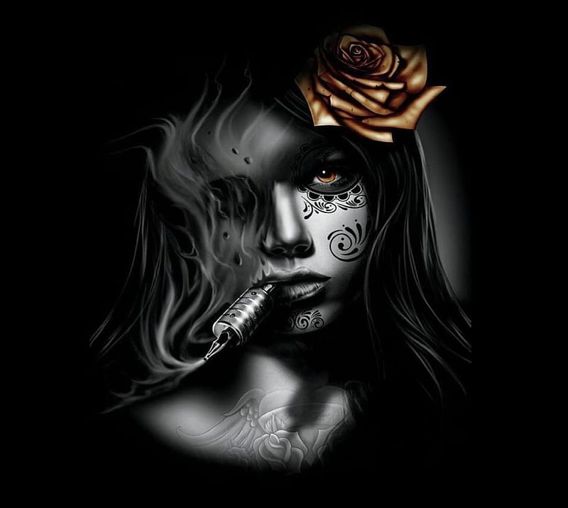 Tattooed girl, HD wallpaper | Peakpx