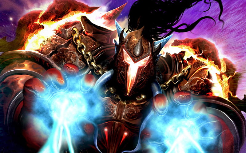 Warlock, warrior, art, World of Warcraft, WoW, HD wallpaper