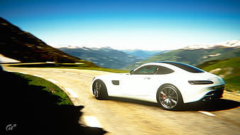 Gran Turismo Mercedes Drift White Sport Cars Racing Games Games Hd Wallpaper Peakpx