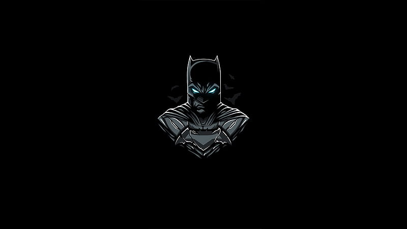 Batman DC Minimalist, HD wallpaper