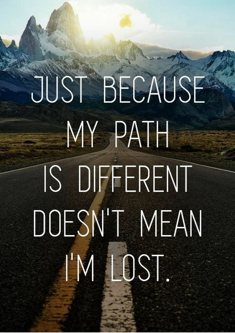 Lost, quotes, yourself, HD phone wallpaper