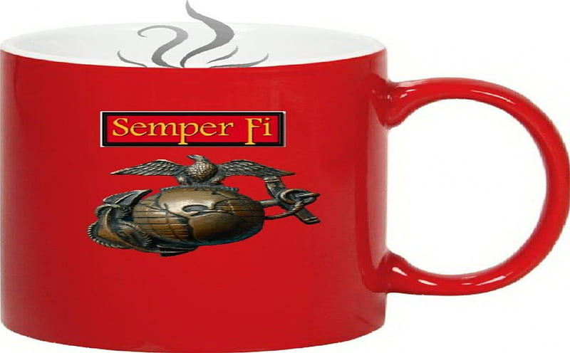 Semper Fi Coffee, recon, marines, marine corps, usmc, HD wallpaper