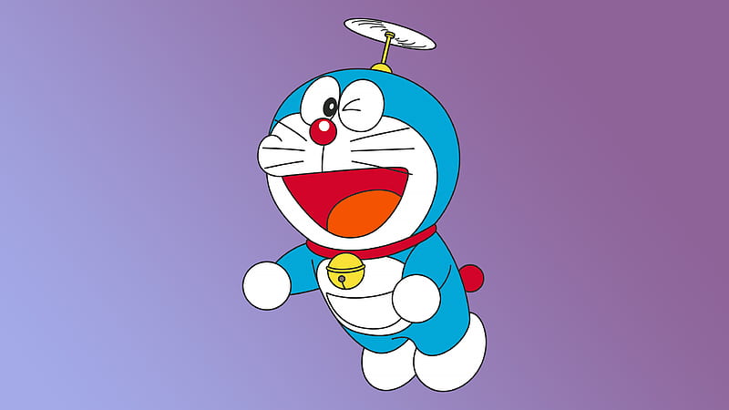 Doraemon Minimal, HD wallpaper | Peakpx