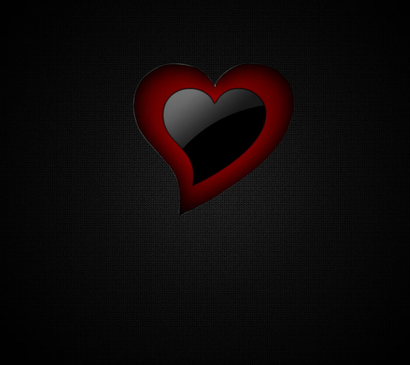 Heart Shaped Box, box, dark, heart, forma, HD wallpaper