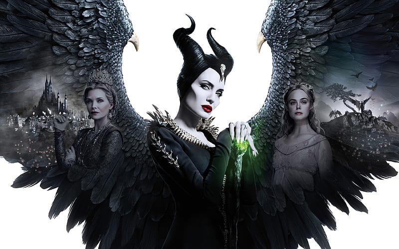 Maleficent Mistress of Evil 2019 Film Poster, HD wallpaper