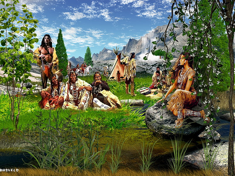 native beauty, beauty, native, indians, princess, HD wallpaper