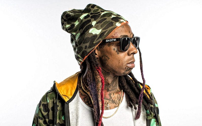 Lil Wayne, Dwayne Michael Carter, american singer, portrait, hoot, american stars, HD wallpaper