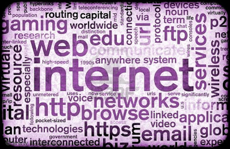 The World Wide Web, cyber, internet topography, the internet, HD wallpaper