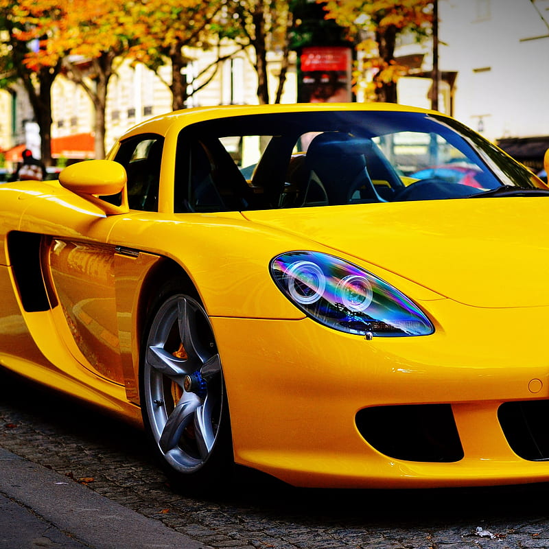 Carrera GT, auto, car, porsche, HD phone wallpaper