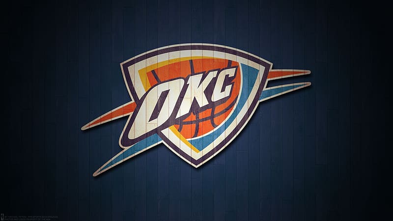 Sports, Basketball, Logo, Nba, Oklahoma City Thunder, HD wallpaper
