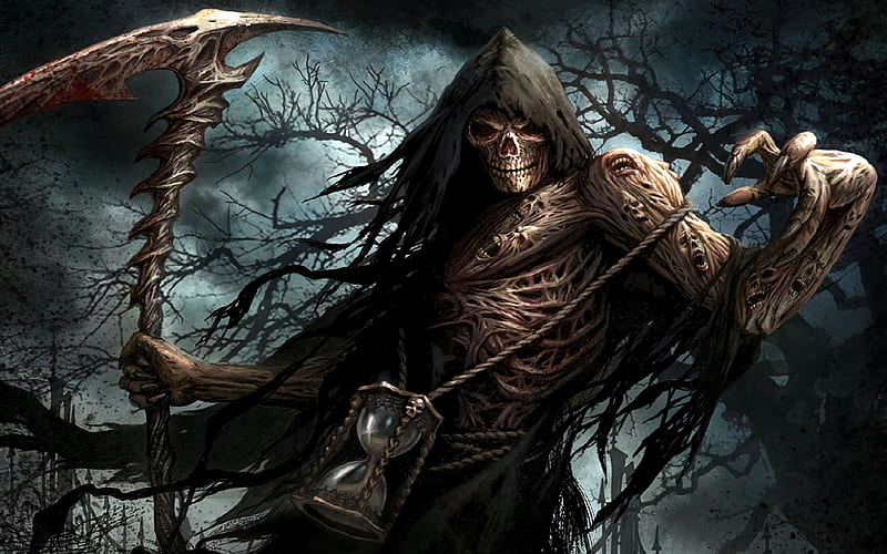 Grim reaper, 2017, fantasy, HD wallpaper
