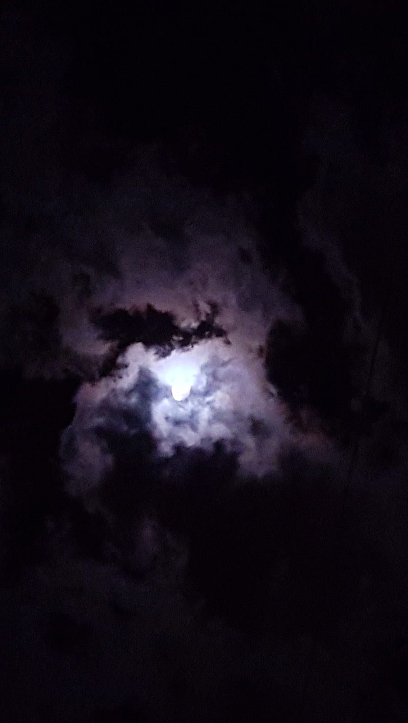 Moon, clouds, HD phone wallpaper | Peakpx
