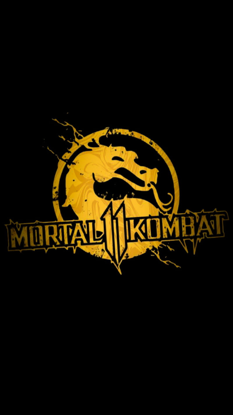 MK11 Logo, 11, game, kombat, logo, mortal, HD phone wallpaper | Peakpx