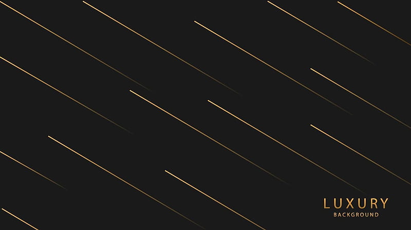 Abstract Black Gold Luxury Background with gold line, you can use for and Web  Background. 2091500 Vector Art at Vecteezy, HD wallpaper | Peakpx