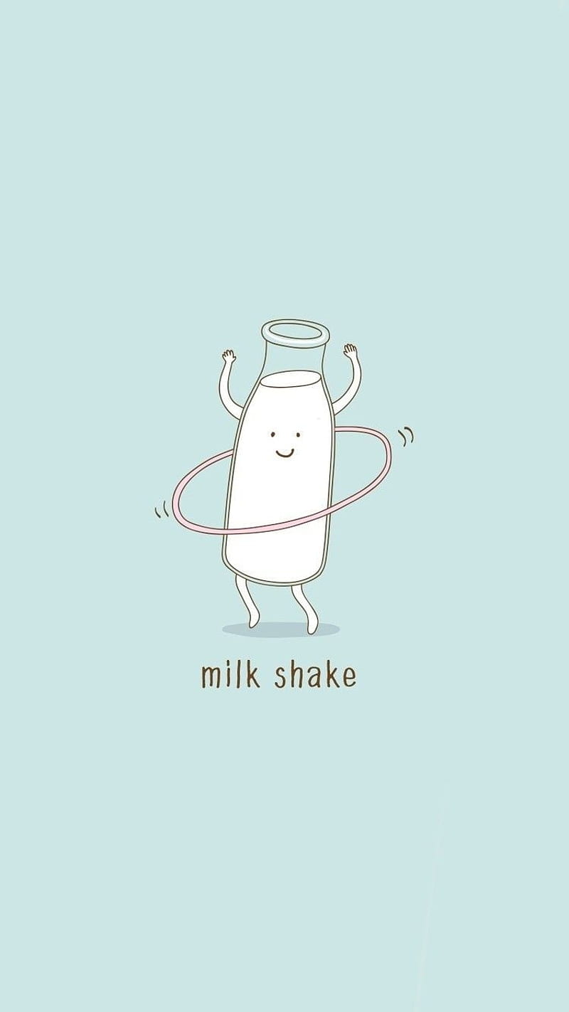 Milk shake, cute, rings, HD phone wallpaper