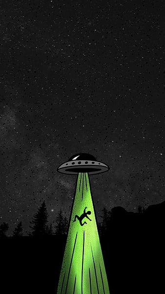 Alien por Lan719, desenho animado alienígena Papel de parede de celular HD