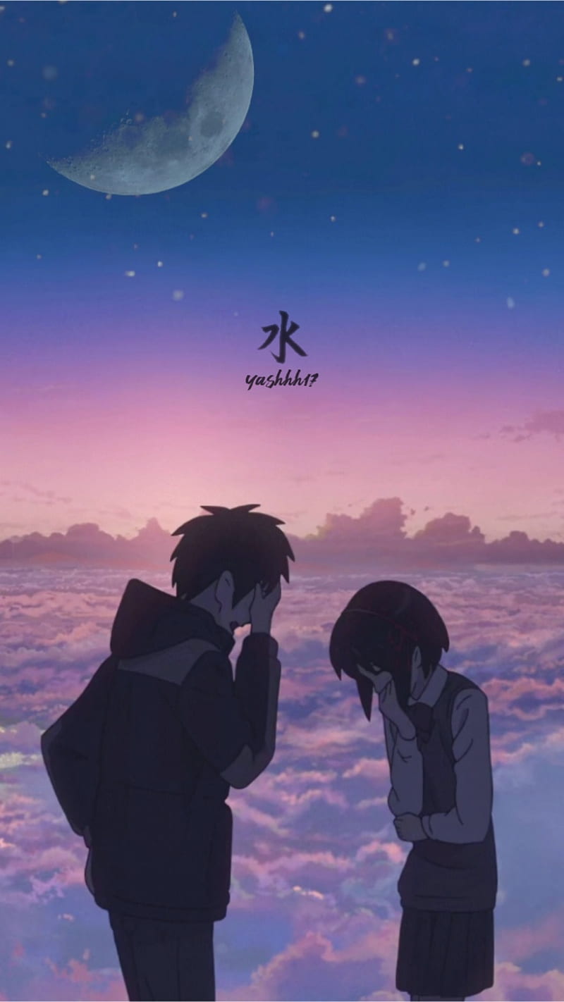 Anime Your Name. (1080x2340) Mobile Wallpaper  Name wallpaper, Your name  wallpaper, Anime wallpaper phone