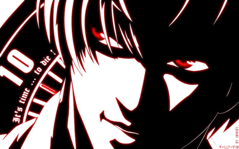 Kira Death Note, manga, japan, death, anime, HD wallpaper