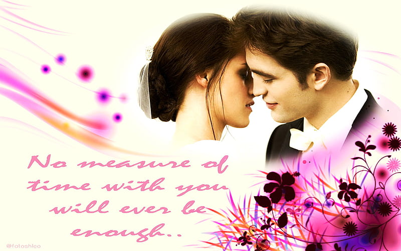 No Measure Of Time Will Ever Be Enough, breaking dawn, twilght sagas, entertainment, bella, edward, movies, HD wallpaper
