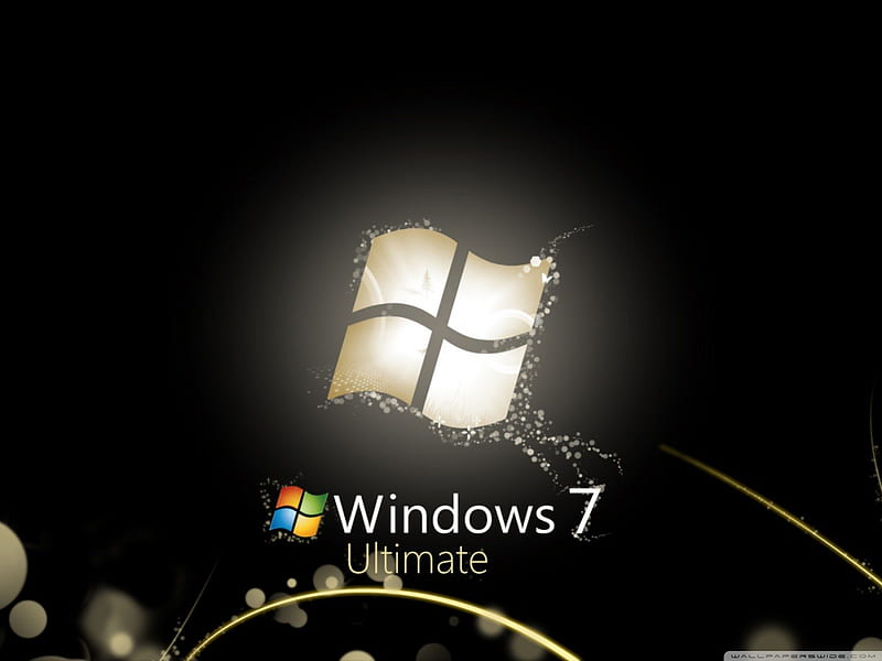 Windows 7 ultimate theme, attractive, black, bonito, white, HD wallpaper |  Peakpx