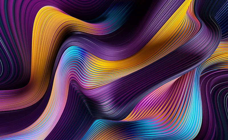 Creative Background Design Ultra, Artistic, Abstract, Creative, Colorful, Lines, desenho, Waves, background, Flow, Colourful, Vivid, Elegant, Interesting, graphicdesign, HD wallpaper
