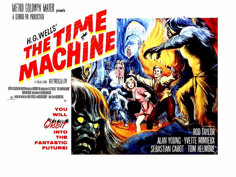 the Time Machine , the time machine, movies, adventure, HD wallpaper