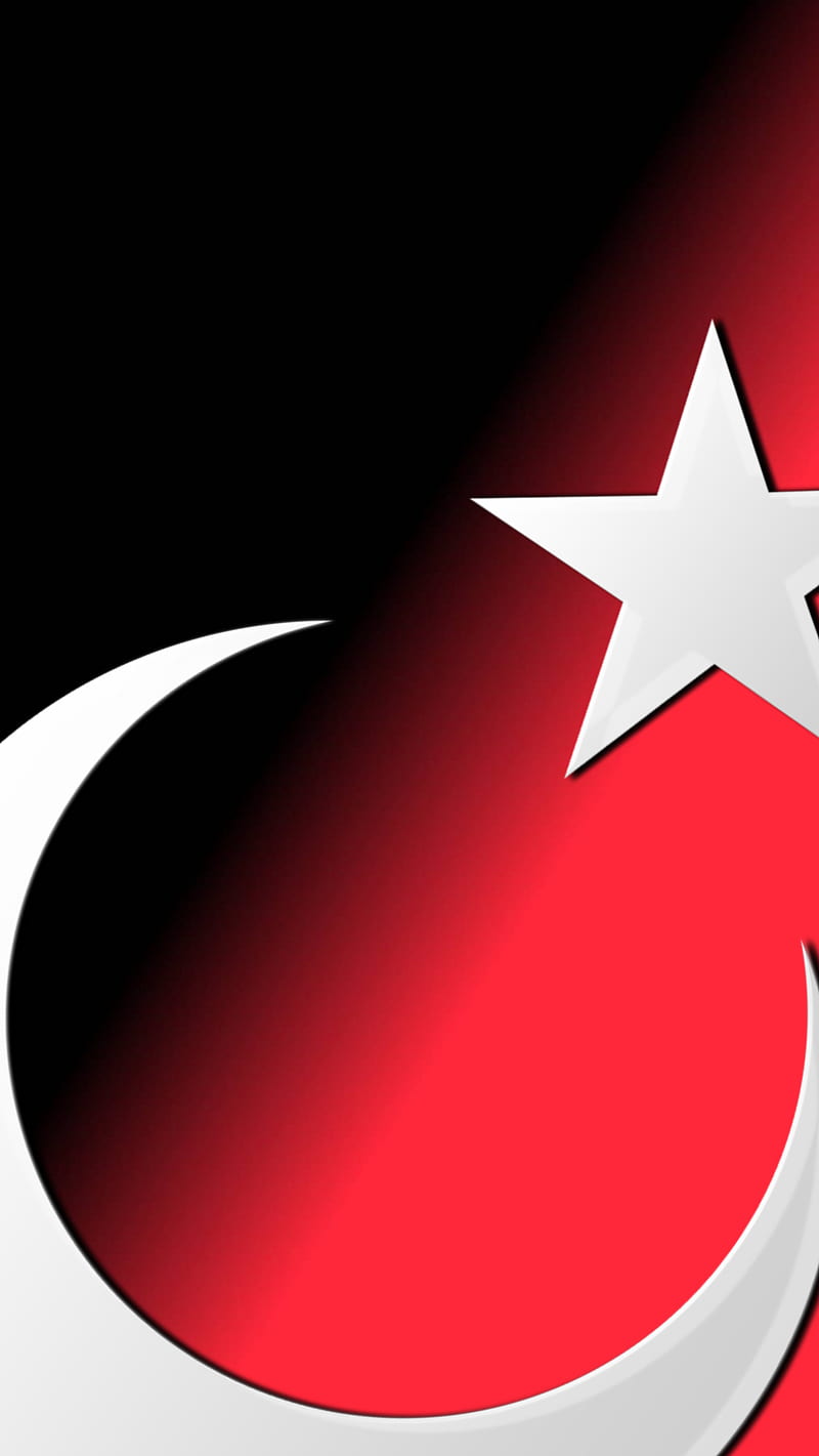 Bayrak , black, flag, flags, marvel, red, turk, turkey, HD phone wallpaper