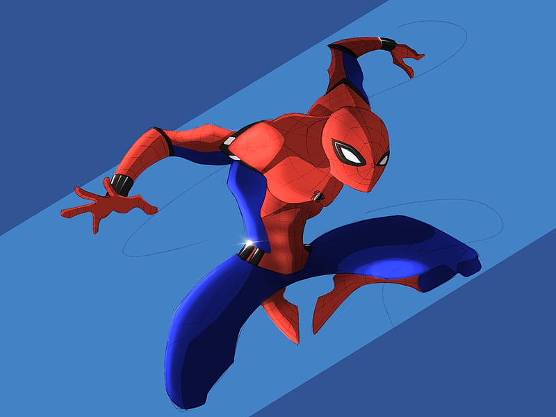 Spiderman Comicbook Hero, spiderman, marvel, comics, artwork, artstation, artstation, HD wallpaper