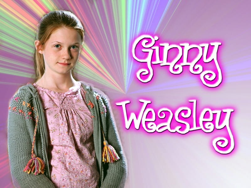 Ginny Weasley , witch, harry potter, pure blood, harrys principal love interest, youngest of 7 children, HD wallpaper