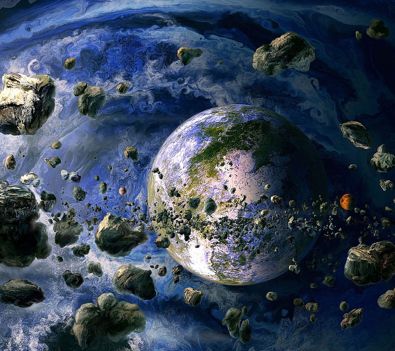 Asteroid Belt, amazing planet, universe, solar system, asteroid, HD  wallpaper | Peakpx