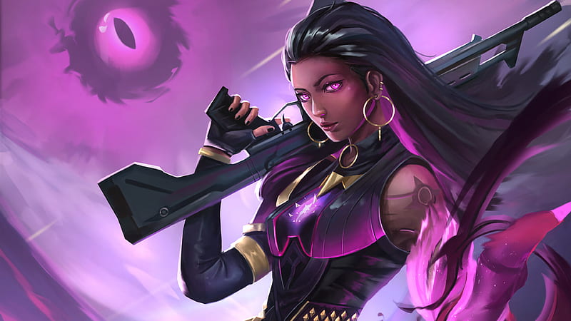 REYNA - VALORANT, fps, game, jogos, purple, riot, riotgames, HD