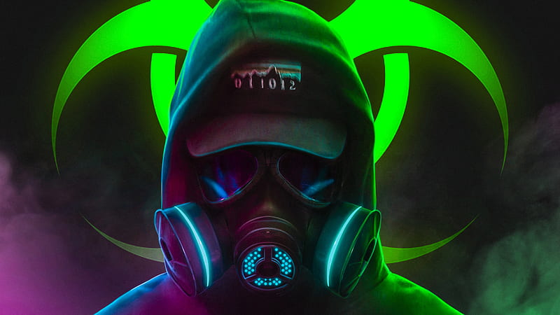 Anonymus Guy , mask, smoke, artist, artwork, digital-art, hoodie, anonymus, HD wallpaper