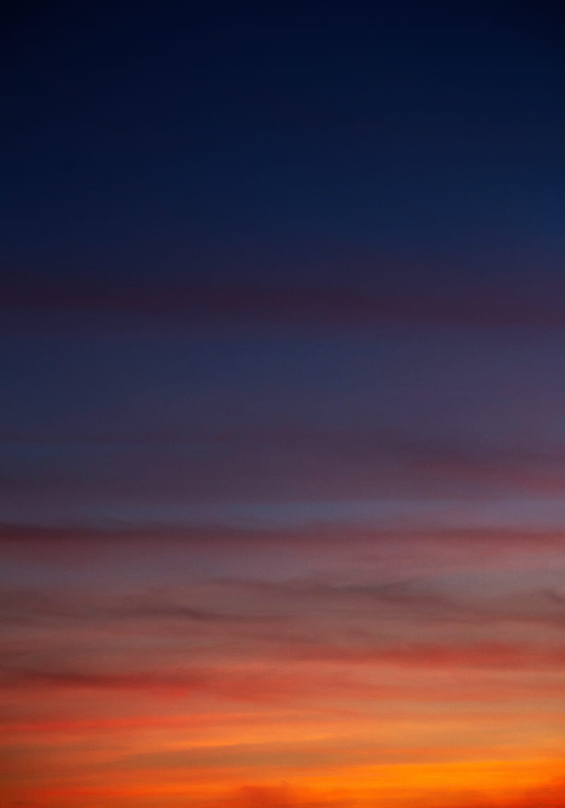 Sunset Clouds Sky Dusk Hd Phone Wallpaper Peakpx