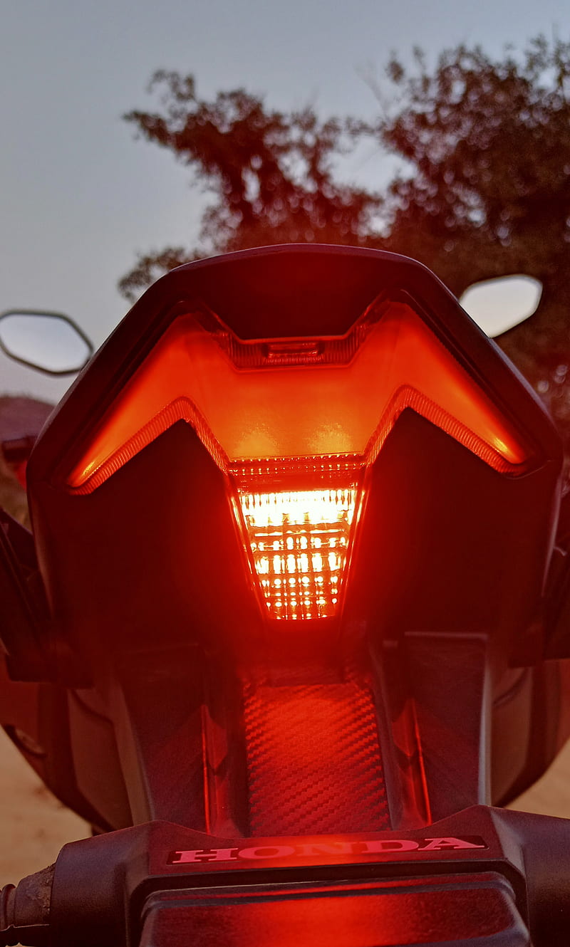 Honda xblade , back light, bike, HD phone wallpaper