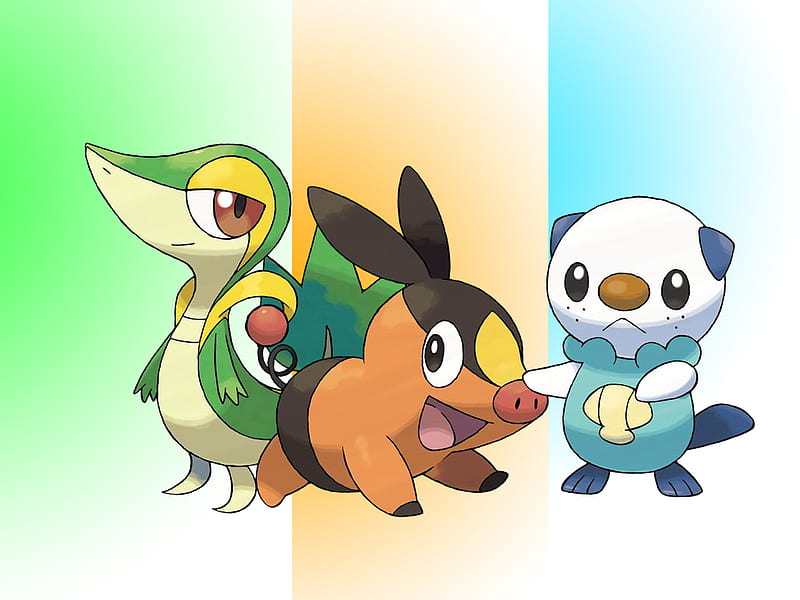 pikachu and unova starters « Pokémon Fanart