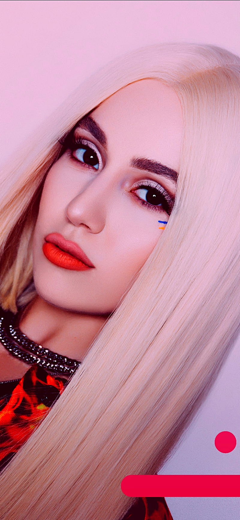 Ava Max, cantante, celebridad, compositor, girl, music, pink, pop, purple, red, singer, HD phone wallpaper