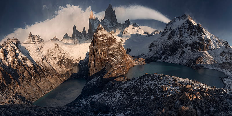 Fitz Roy Patagonia Argentina, mountain, fitz roy, patagonia, argentina, HD wallpaper