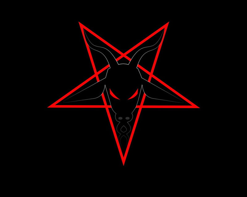 Pentagram, GOAT HEAD, EVI, 666, HD wallpaper | Peakpx