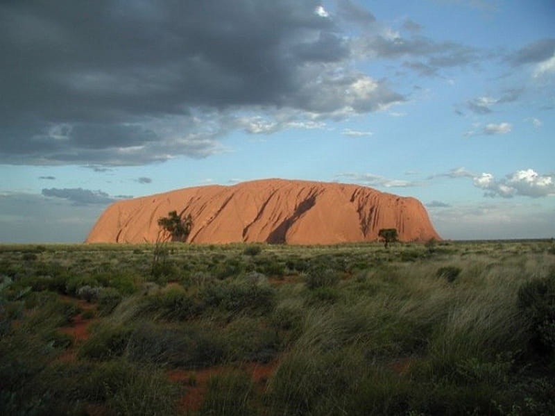 AUSTRALIA #7, mountain, australia, ayres rock, uluru, HD wallpaper
