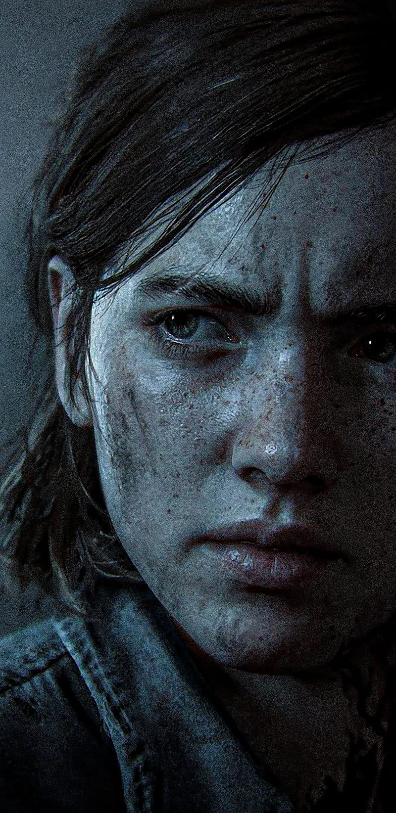 The Last of us 2, blur, eyes, real, scary, series, serious, world, HD phone  wallpaper