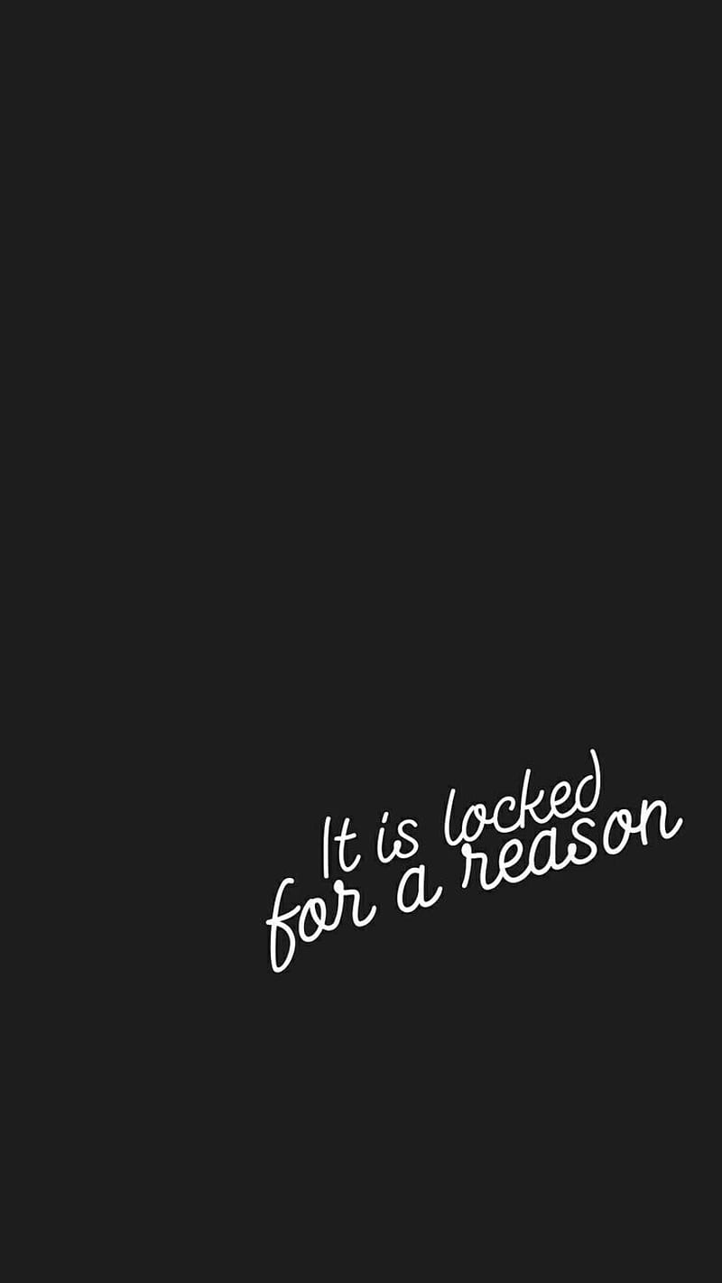 Background, locked, phone, black, white, attitude, sayings, quotes, note, HD  phone wallpaper | Peakpx