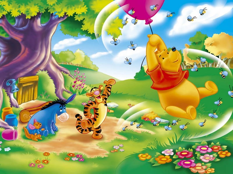Eeyore, Winnie-the-Pooh characters, Disney, cartoon characters, Eeyore  donkey, HD wallpaper | Peakpx
