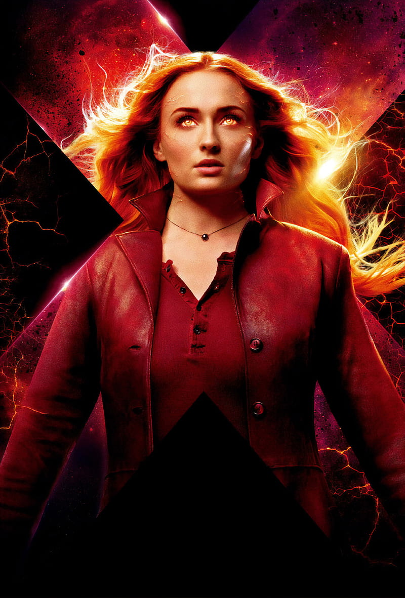 Sophie Turner Dark Phoenix 2019 Movie, HD phone wallpaper