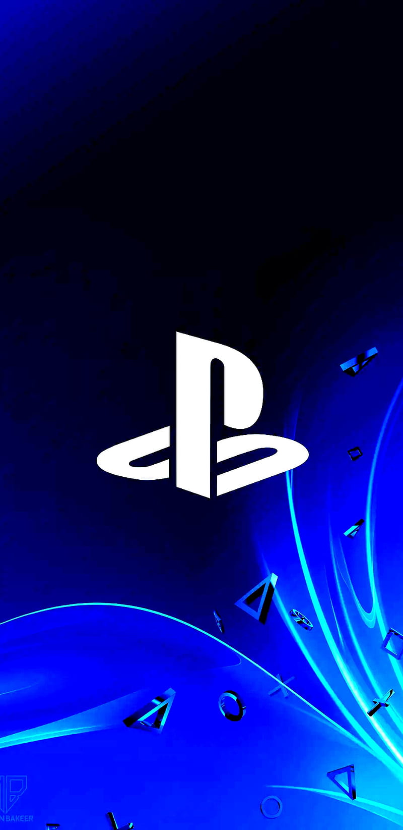 Sony, logo, playstation, HD phone wallpaper