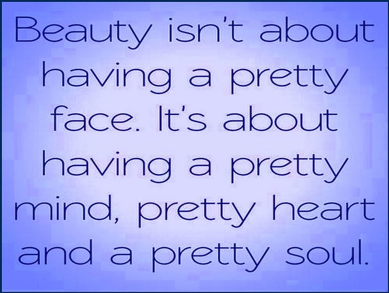 What beauty is, poster, beauty, message, quote, HD wallpaper | Peakpx