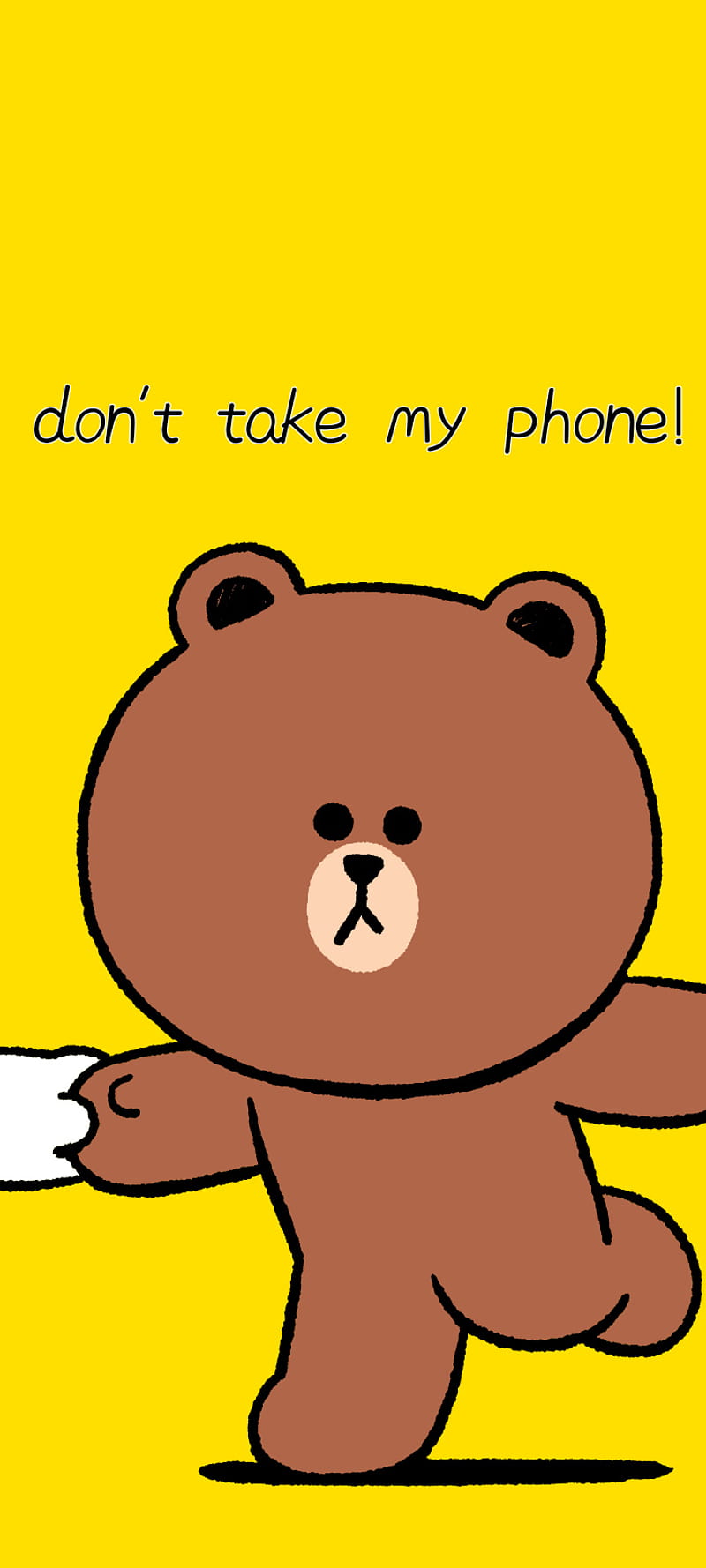 Line friends, bear, cartoon, cute, sp, HD phone wallpaper | Peakpx