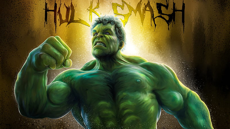 Hulk Smash , hulk, superheroes, behance, HD wallpaper